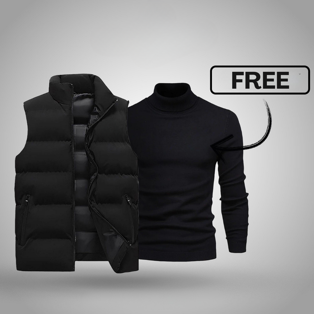 R&amp;L™-Weste für Herren + Gratis-Pullover (Ausverkauf)